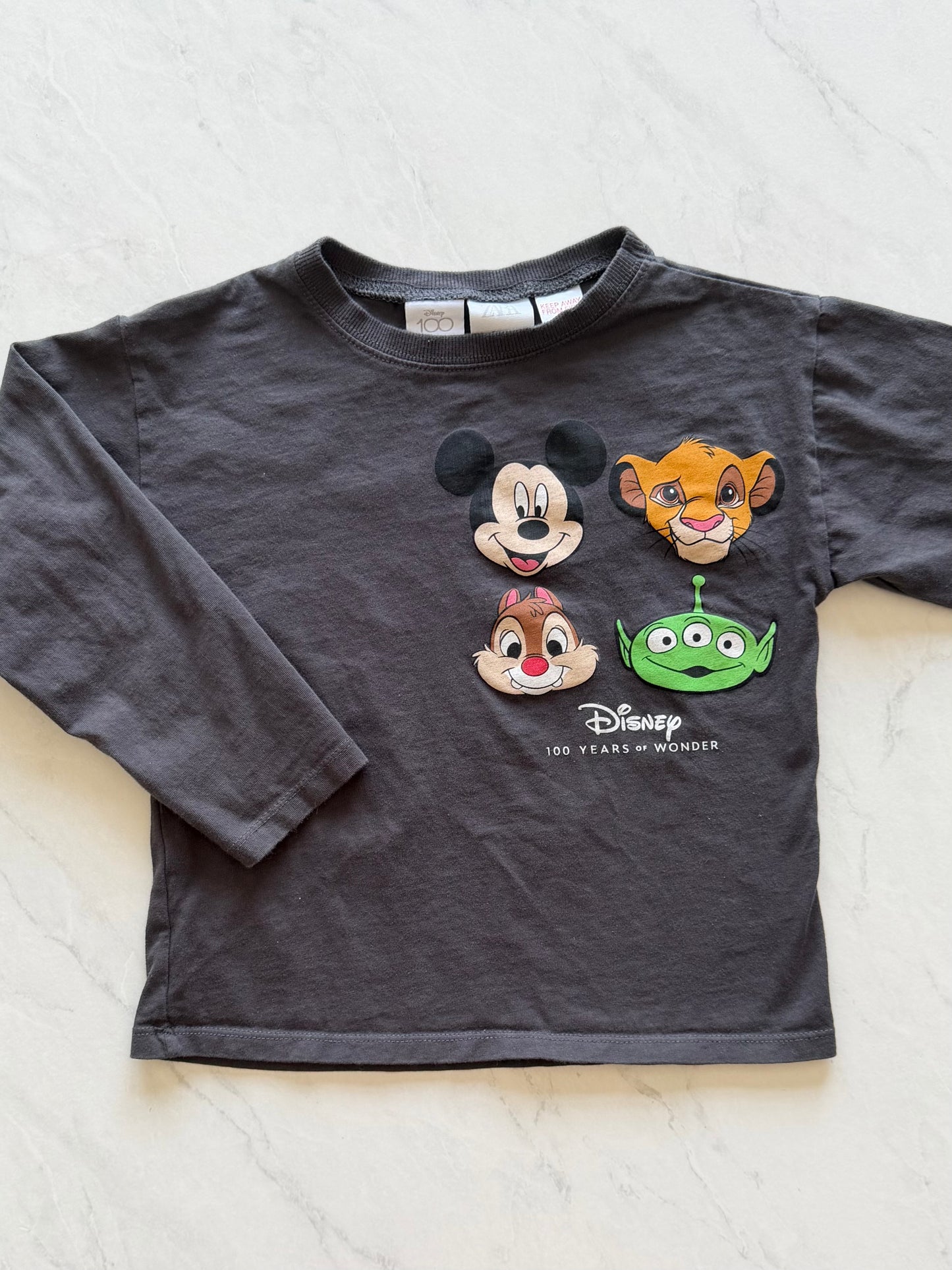Chandail manches longues - Zara X Disney 100 - 5-6 ans