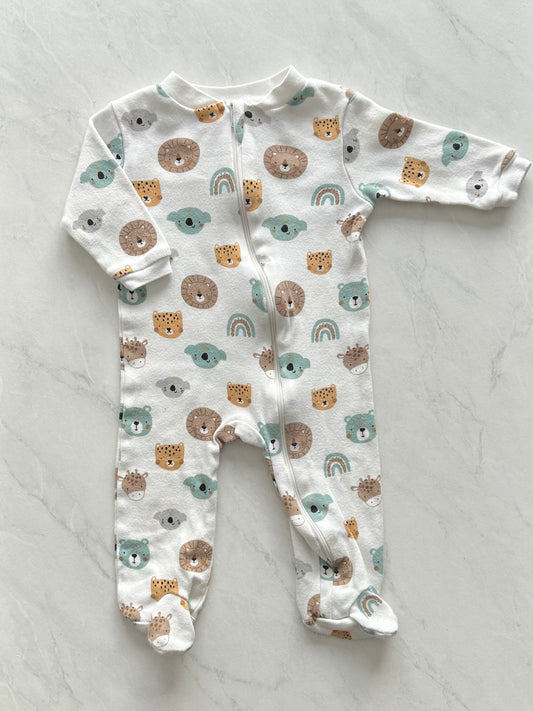 Pyjama à pattes - Zack & Zoey - 0-6 mois