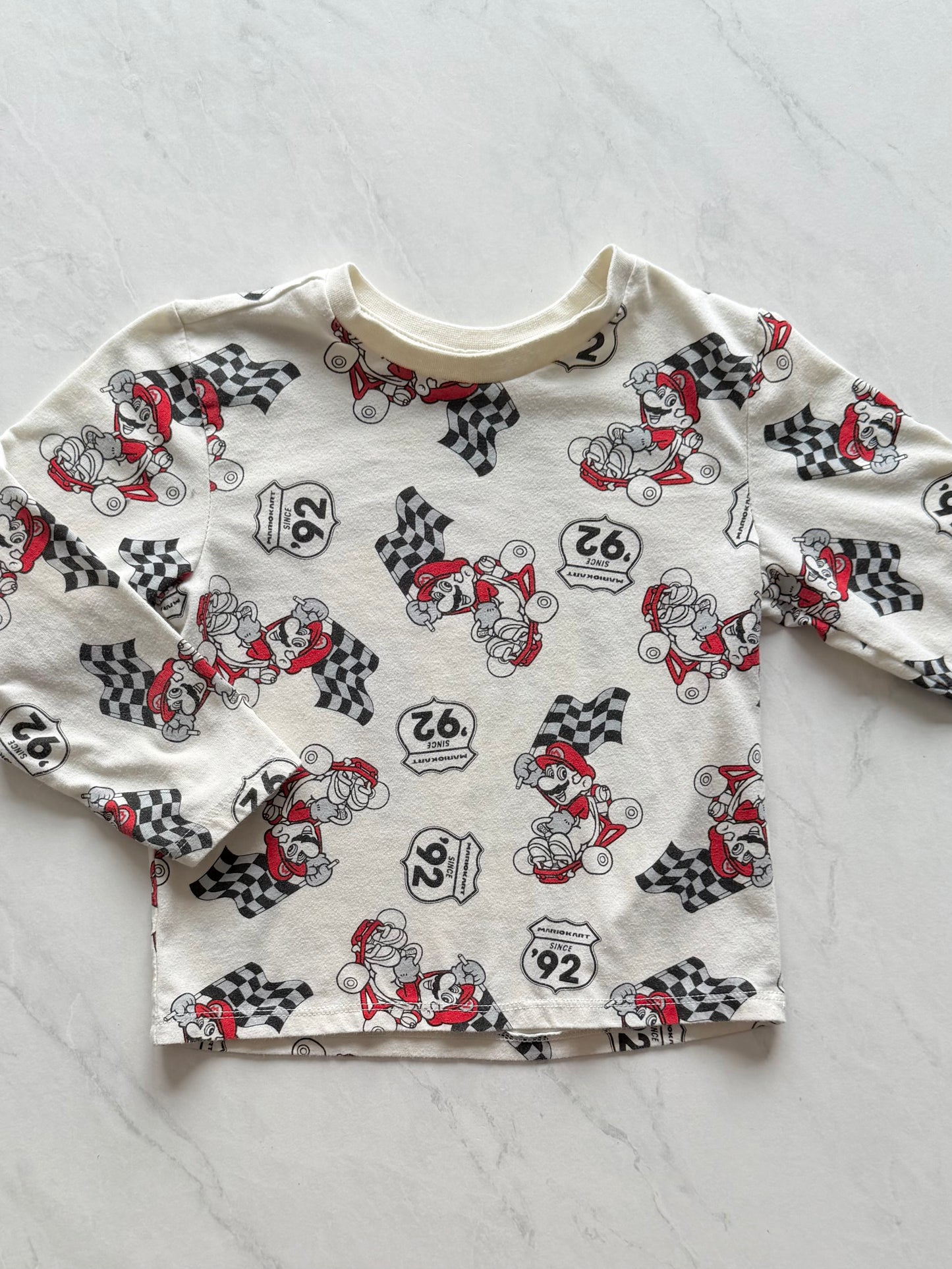 Chandail manches longues - Mario kart - 4T