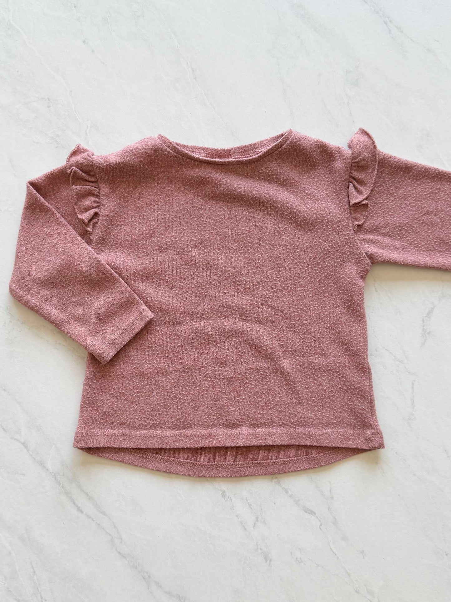 Chandail en tissu doux - Zara - 12-18 mois (mousseux)