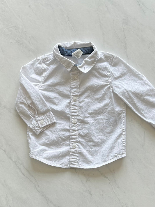 Chemise en coton - H&M - 4-6 mois