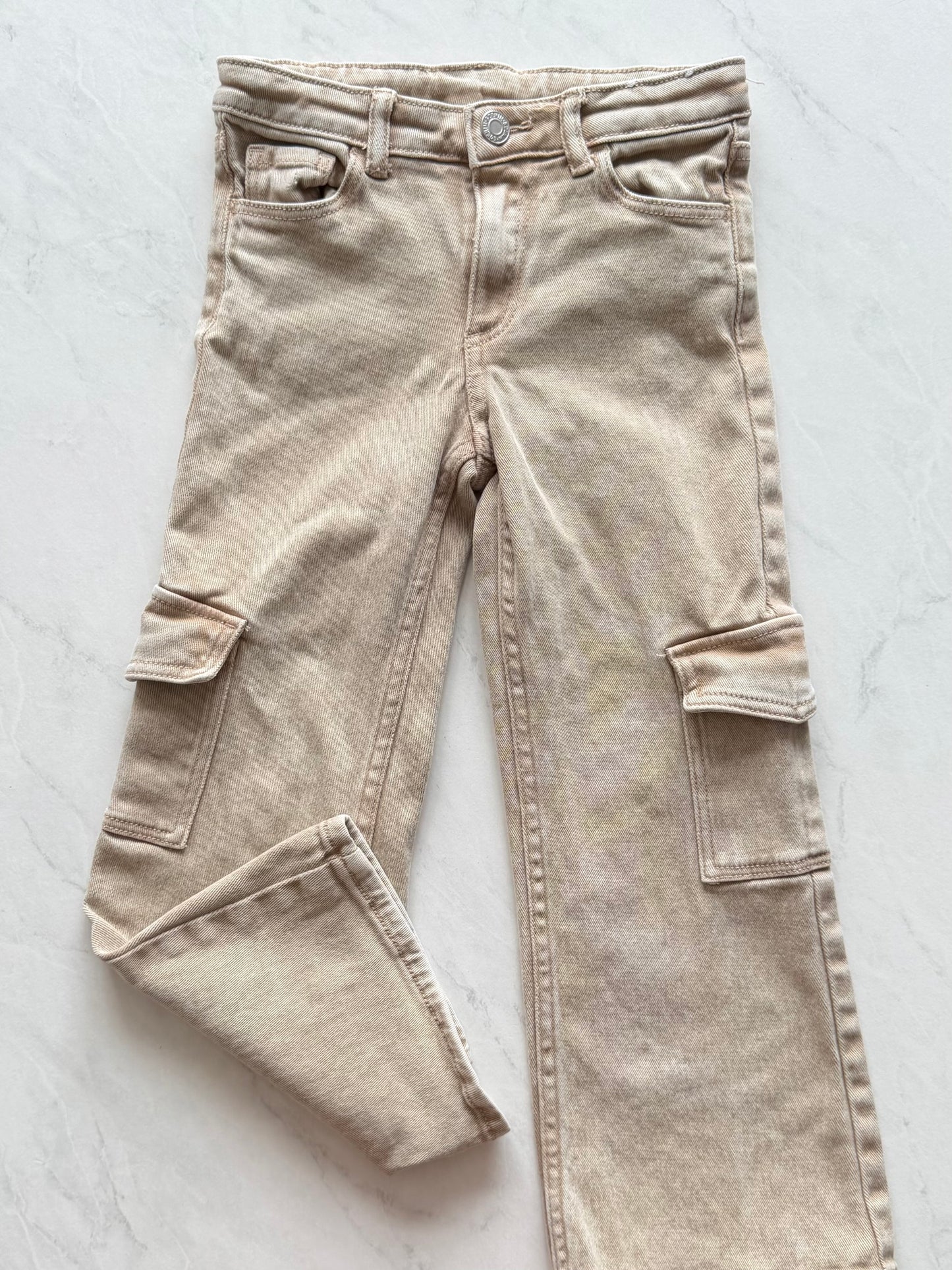 Jeans cargo - H&M - 5-6 ans