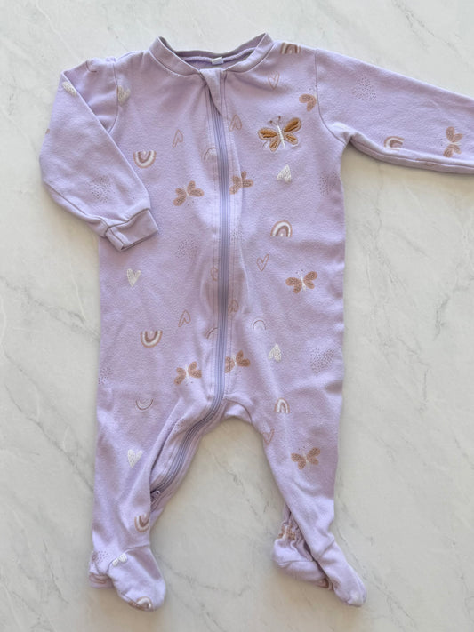 Pyjama à pattes - Pekkle - 9 mois (mousseux)