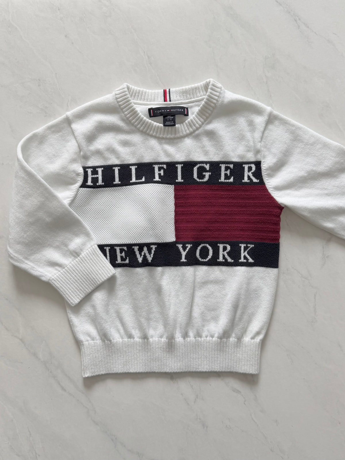 Chandail en mailles - Tommy Hilfiger - 2-3 ans