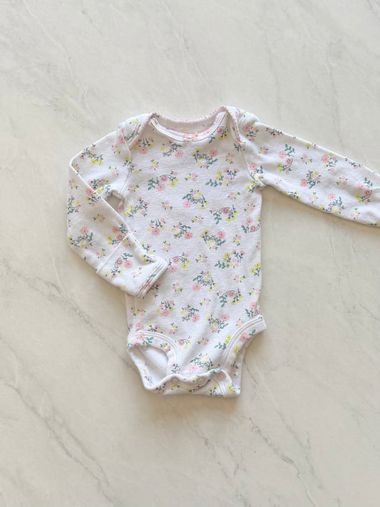 Cache couche manches longues - Carters - NB