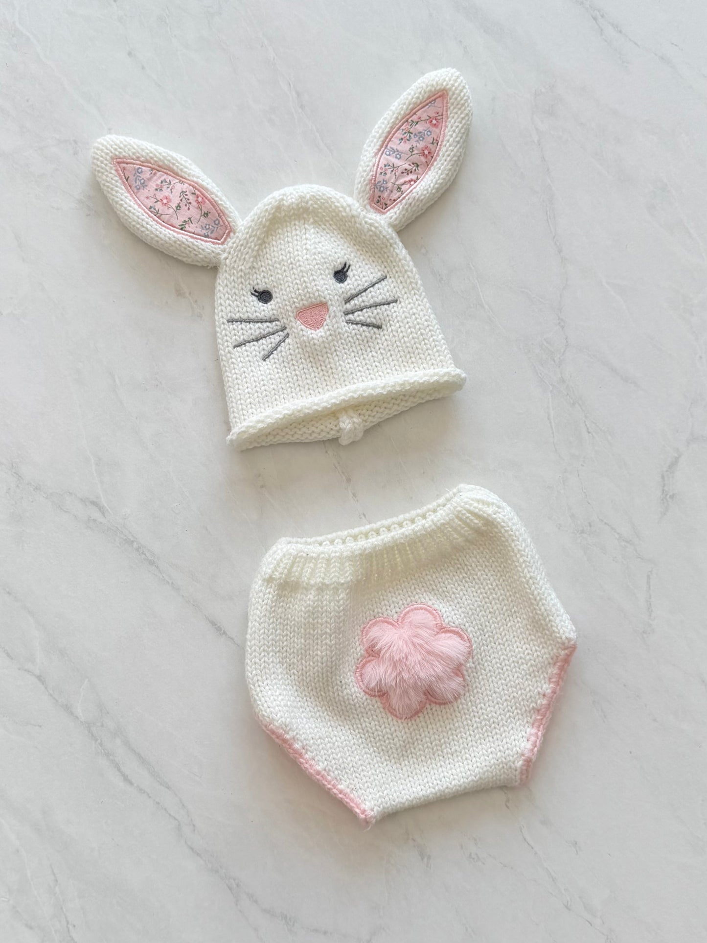 Ensemble 2 pièces en mailles - 0-6 mois