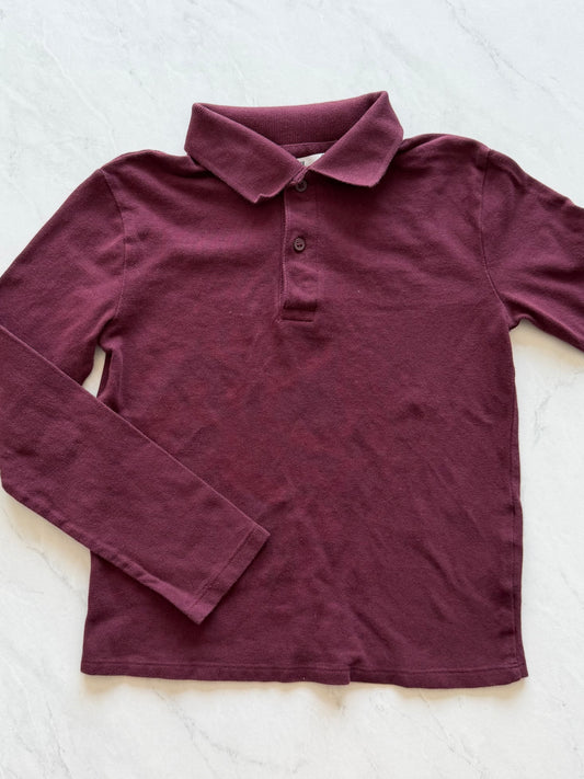 Chandail polo manches longues - H&M - 6-8 ans