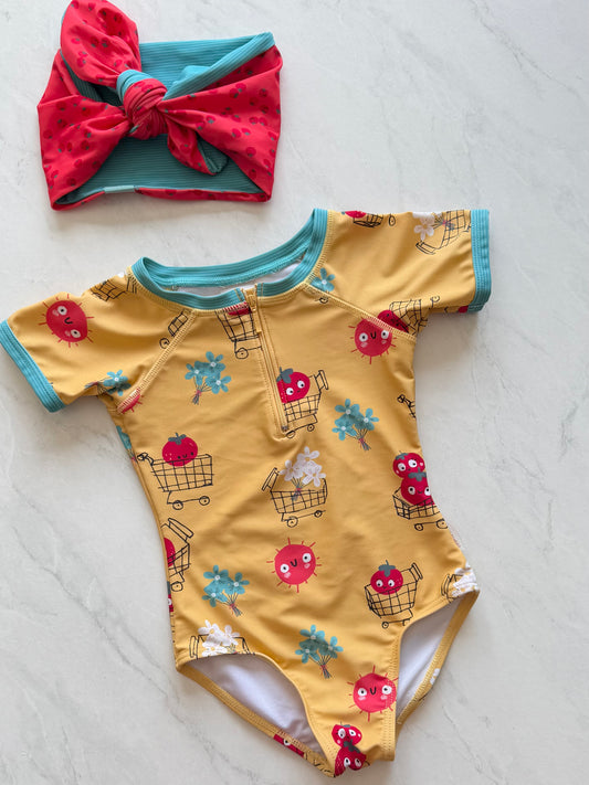 Ensemble maillot & bandeau - Souris Mini - 4 ans