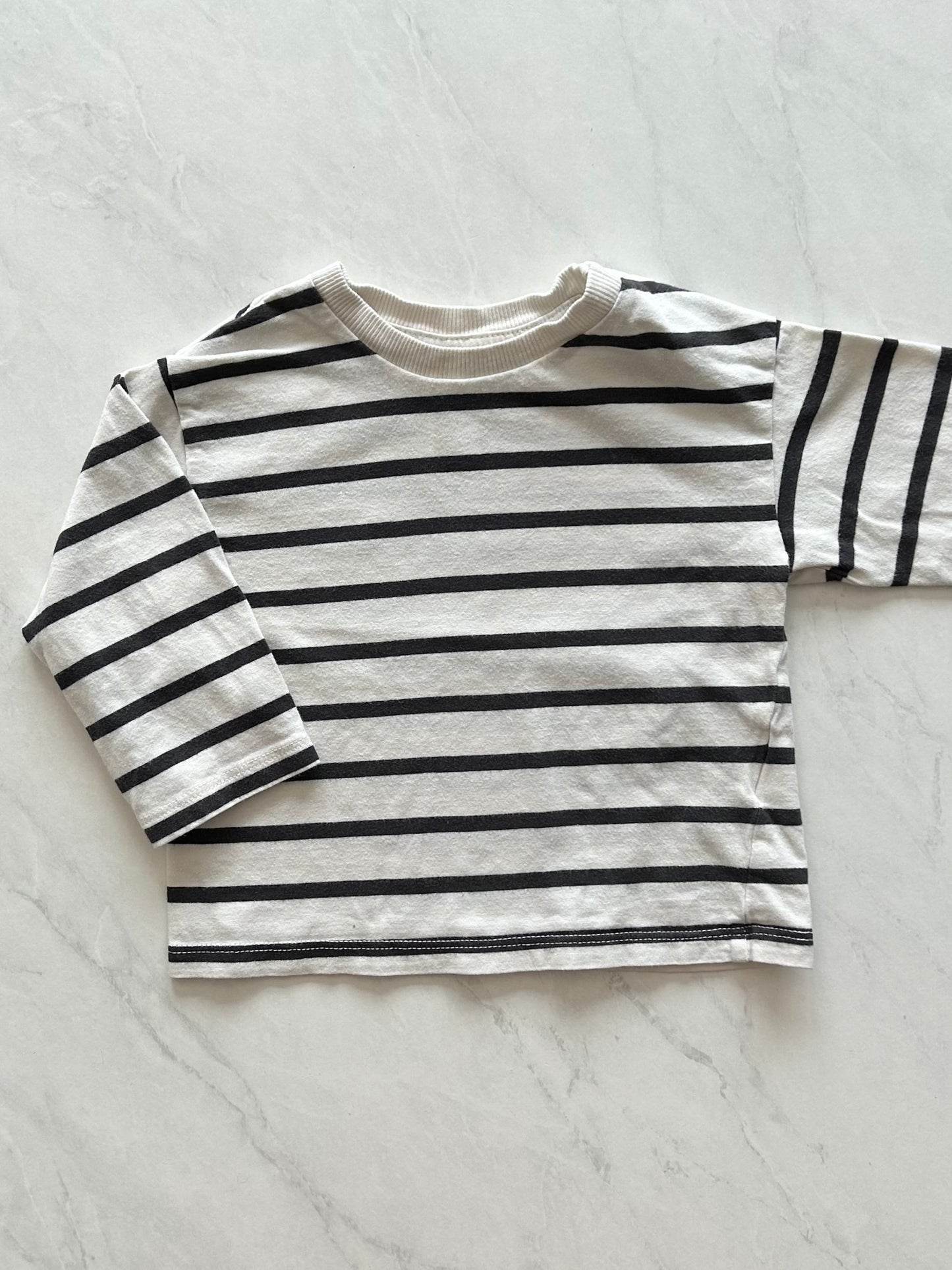 *Imparfait* Chandail manches longues - H&M - 9-12 mois