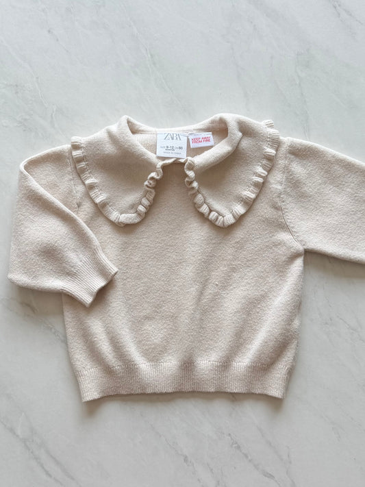 Pull en mailles - Zara - 9-12 mois