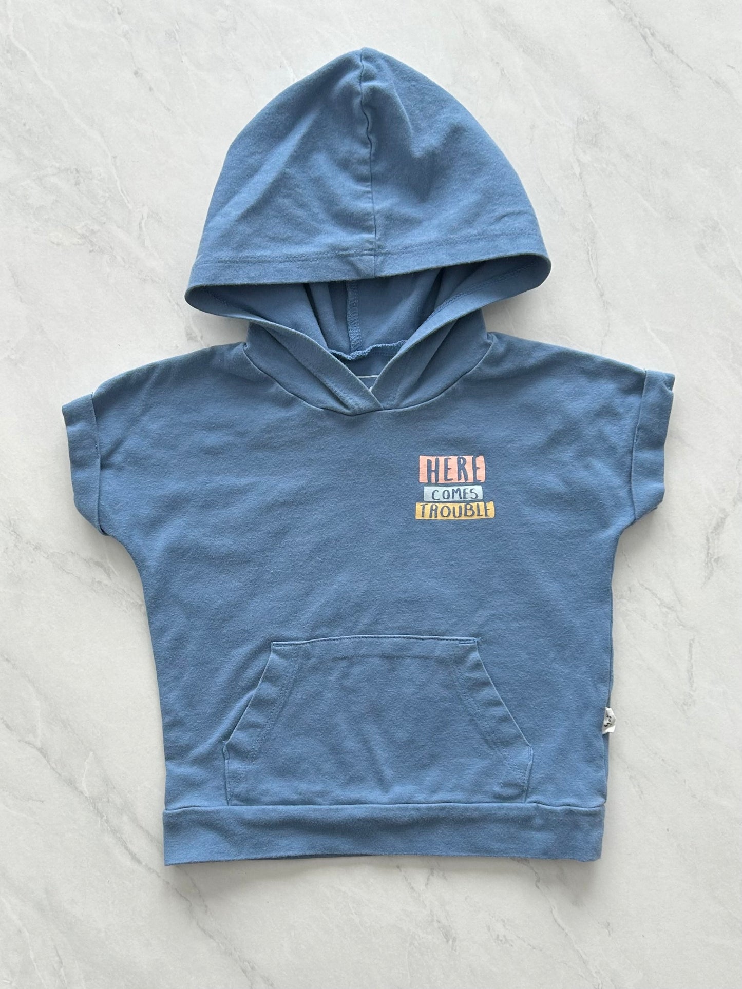 T-shirt à capuchon - Gagou bio - 9 mois