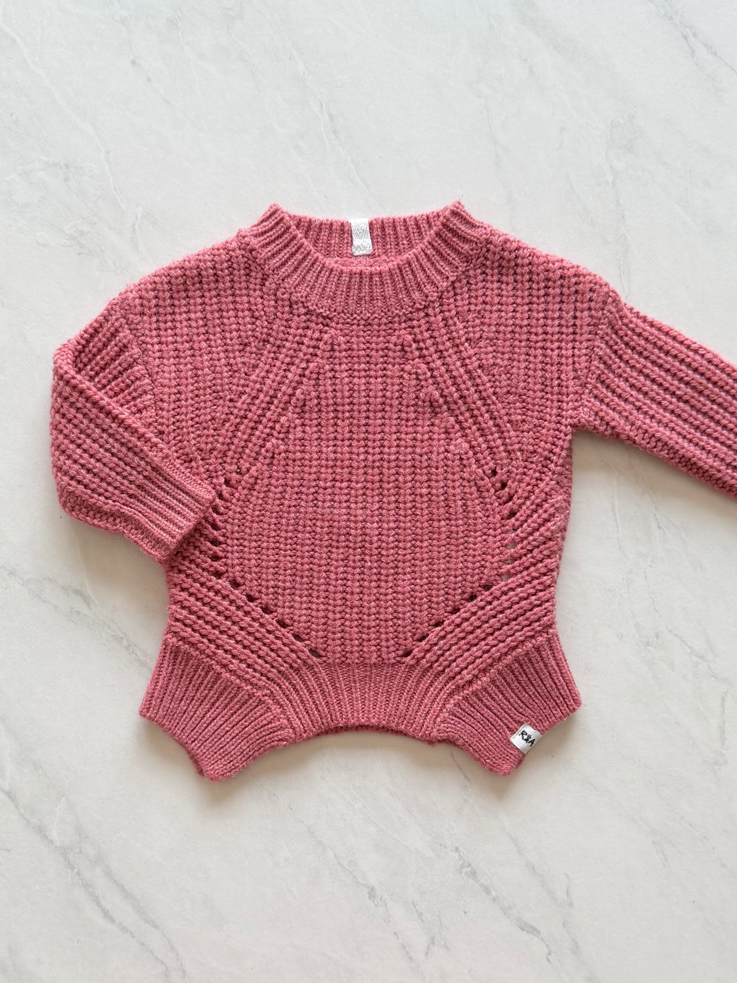 Pull en mailles - Romy & Aksel - 3 mois
