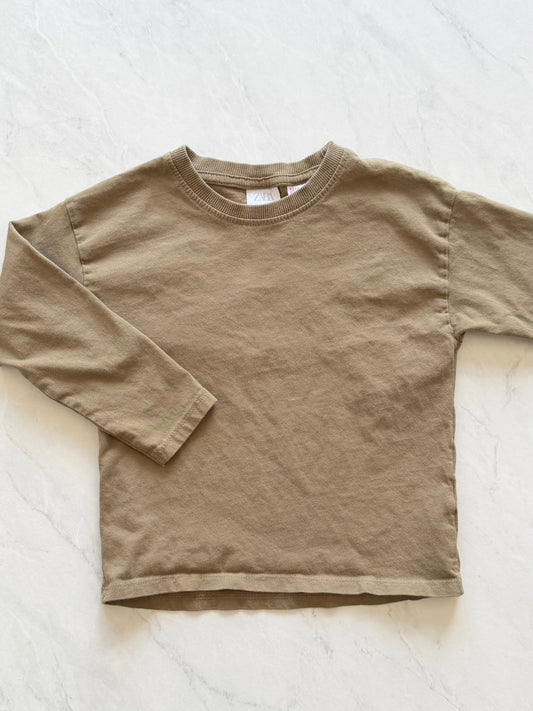 *Imparfait* Chandail manches longues - Zara - 3-4 ans
