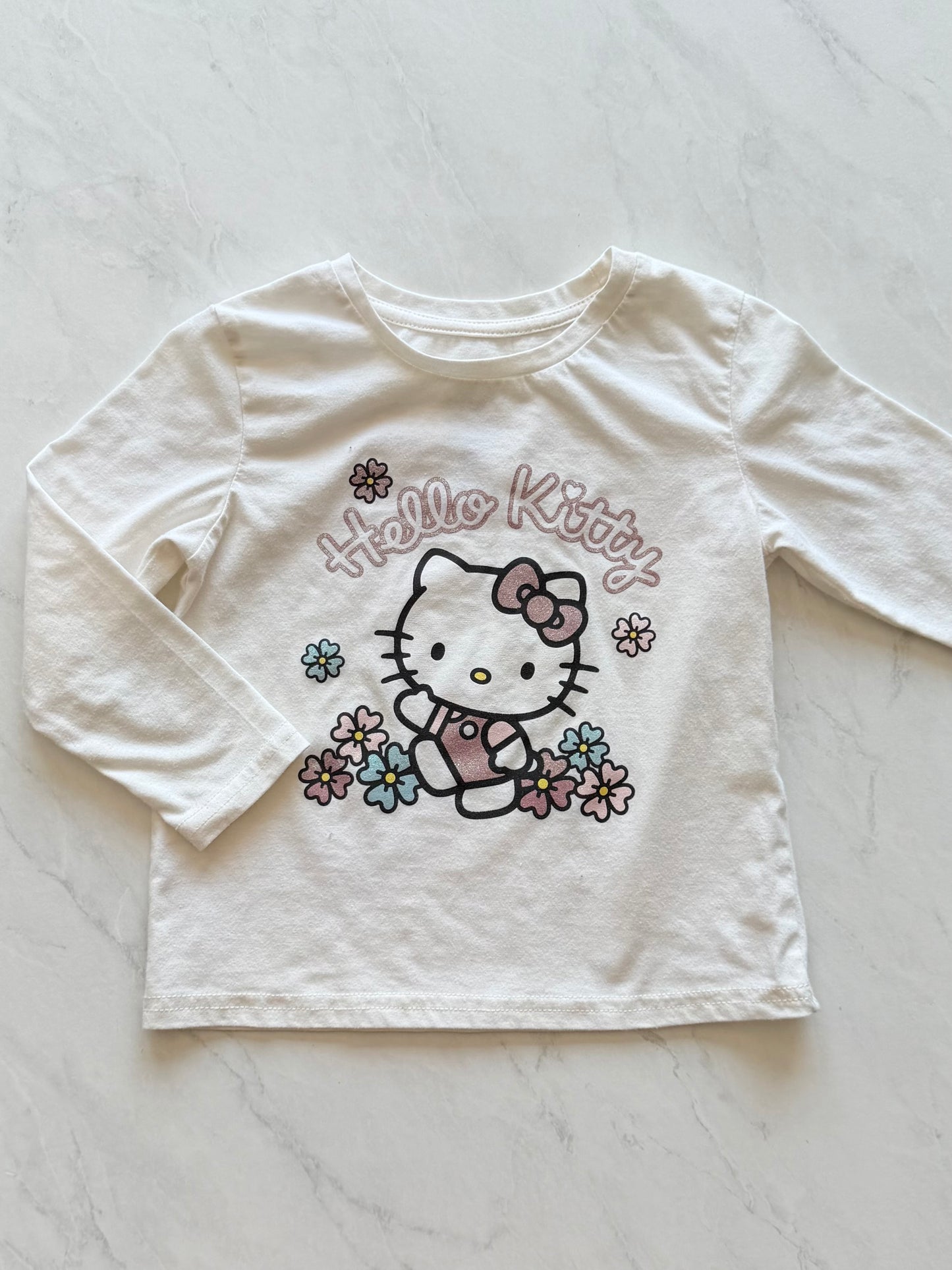 *Imparfait* Chandail manches longues - Hello Kitty - 4T