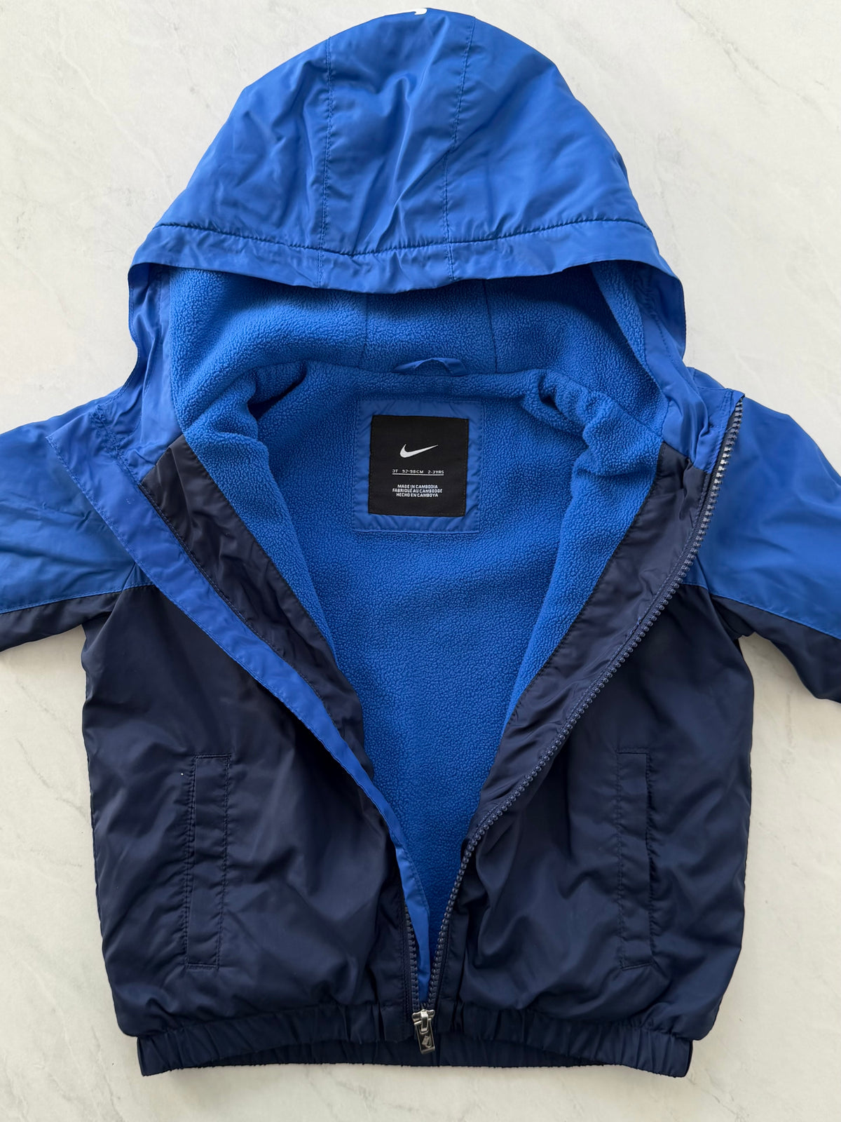 Manteau mi saison - Nike - 2-3 ans (logo décollé à l’avant)