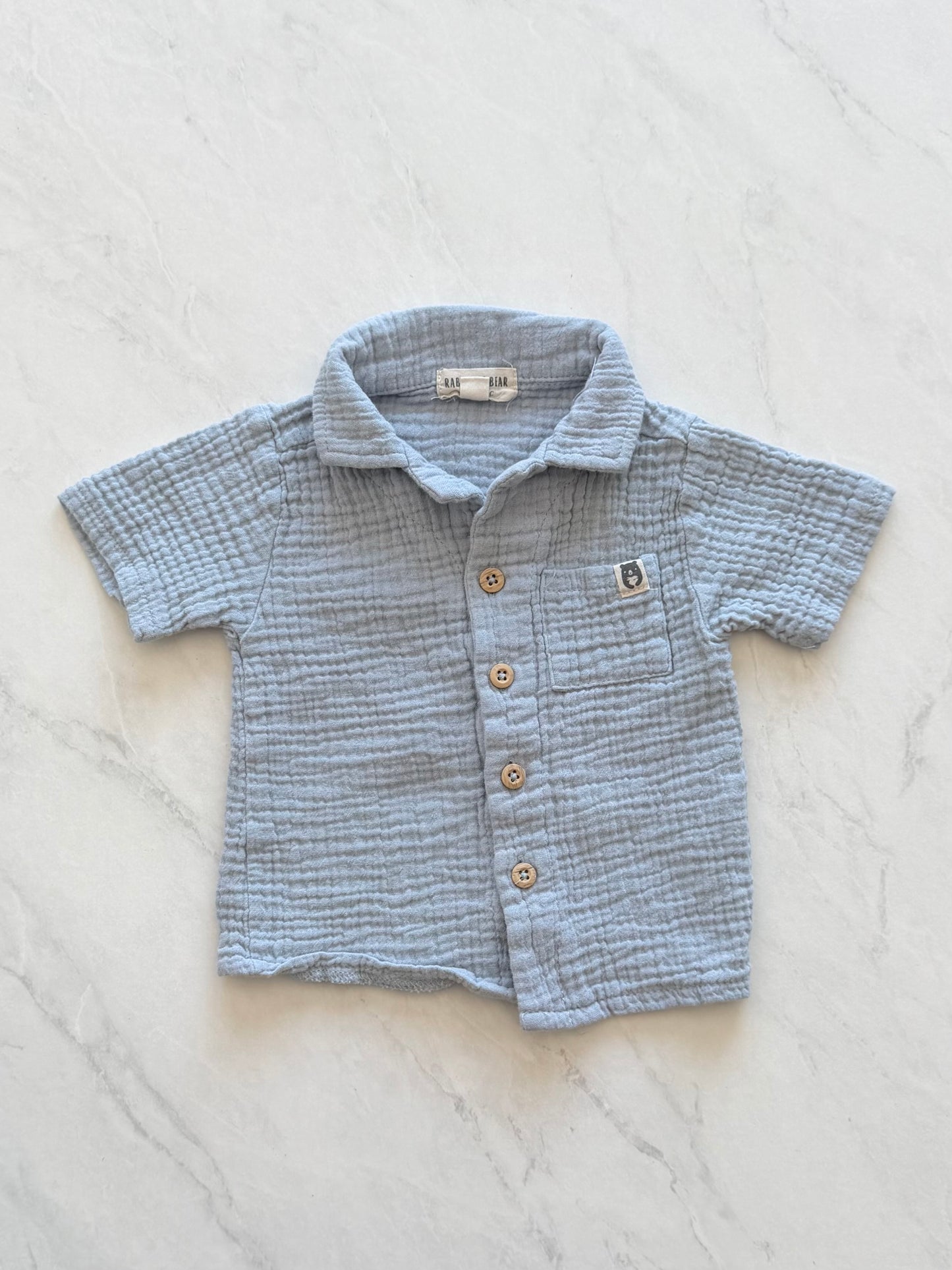 Chemise en coton mousseline - Rabbit Bear - 12 mois