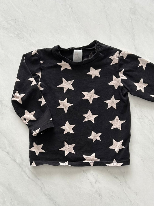 Chandail manches longues - H&M - 9-12 mois