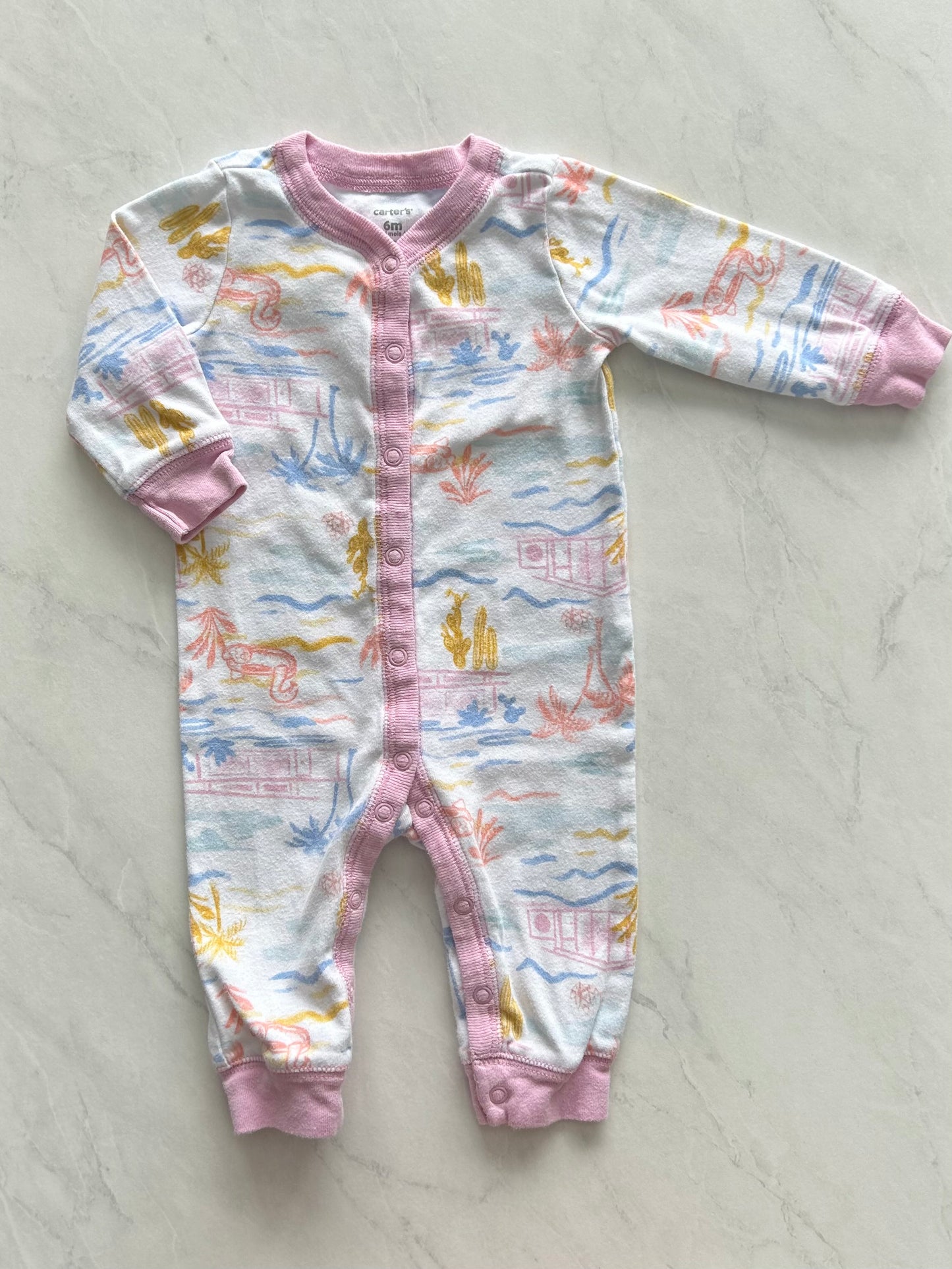 One-piece pajamas - Carters - 6 months