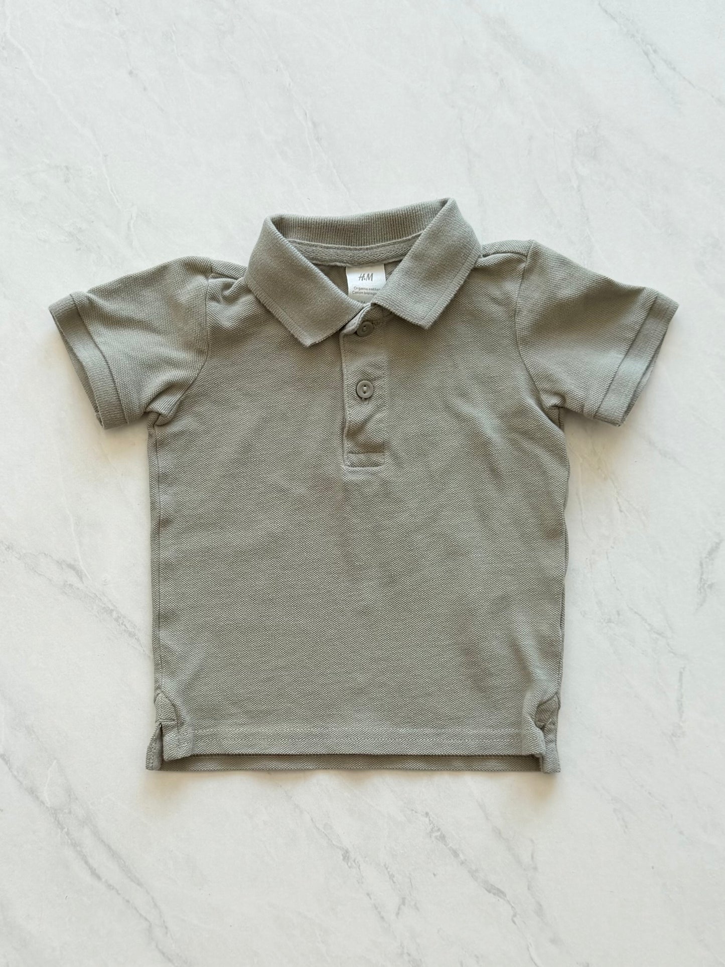 T-shirt polo - H&M - 6-9 mois