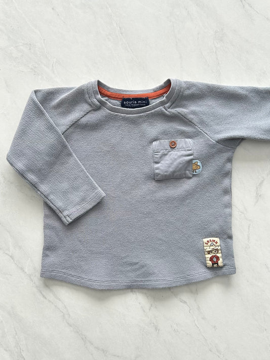 *Imparfait* Chandail en tissus gaufré - Souris Mini - 18-24 mois