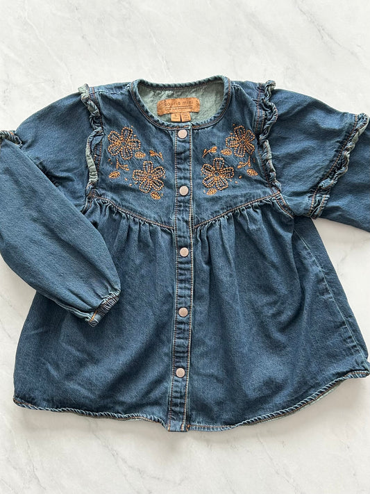 Blouse en jeans - Souris Mini - 5 ans
