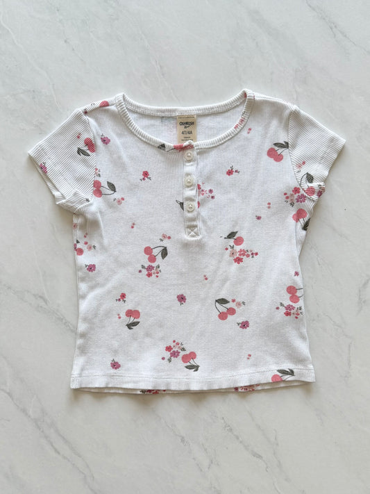 *Imparfait* T-shirt côtelé - OshKosh - 4 ans