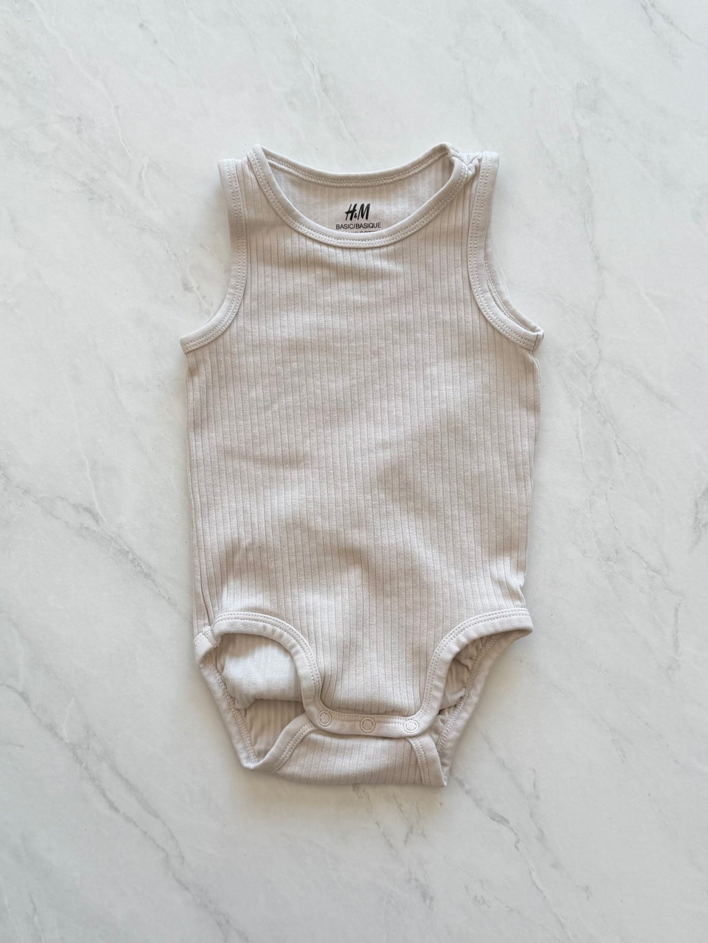 Cache couche côtelé - H&M - 6-9 mois