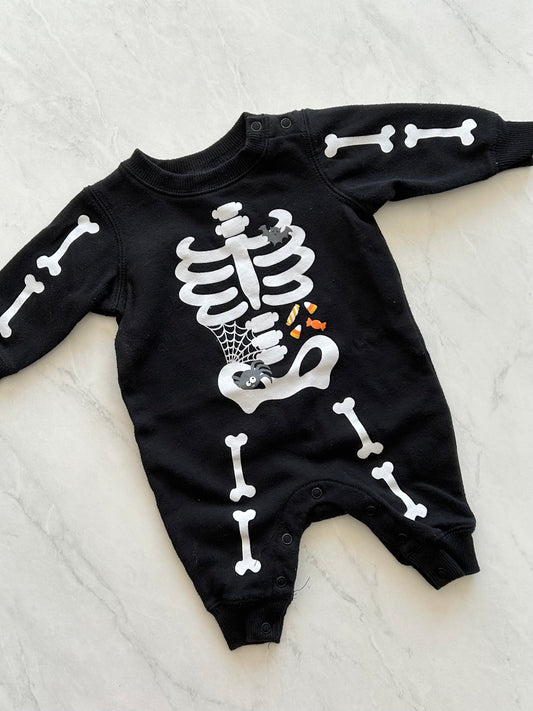 Combi en coton ouaté - George - 0-3 mois