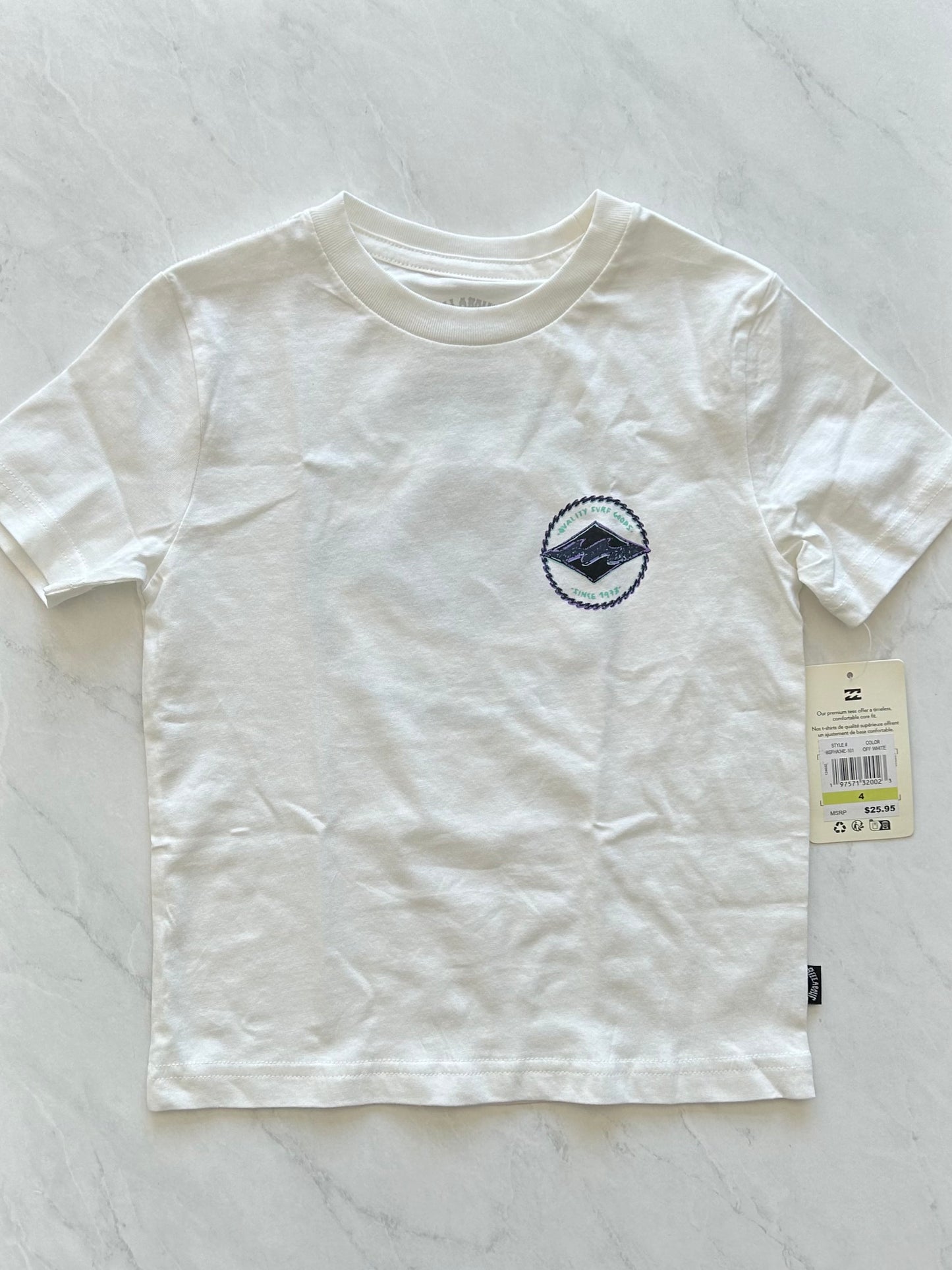 NEUF - T-shirt - Billabong - 4 ans