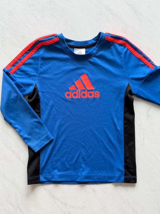 Chandail manches longues - Adidas - 4T (petites mailles tirées)