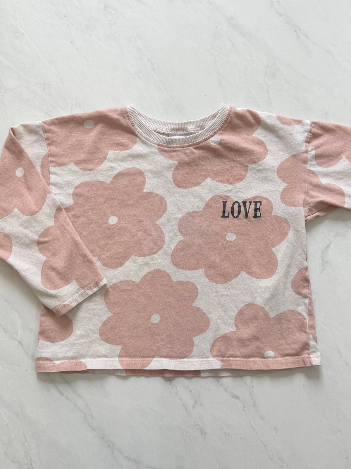 *Imparfait* Chandail manches longues - Zara - 4-5 ans