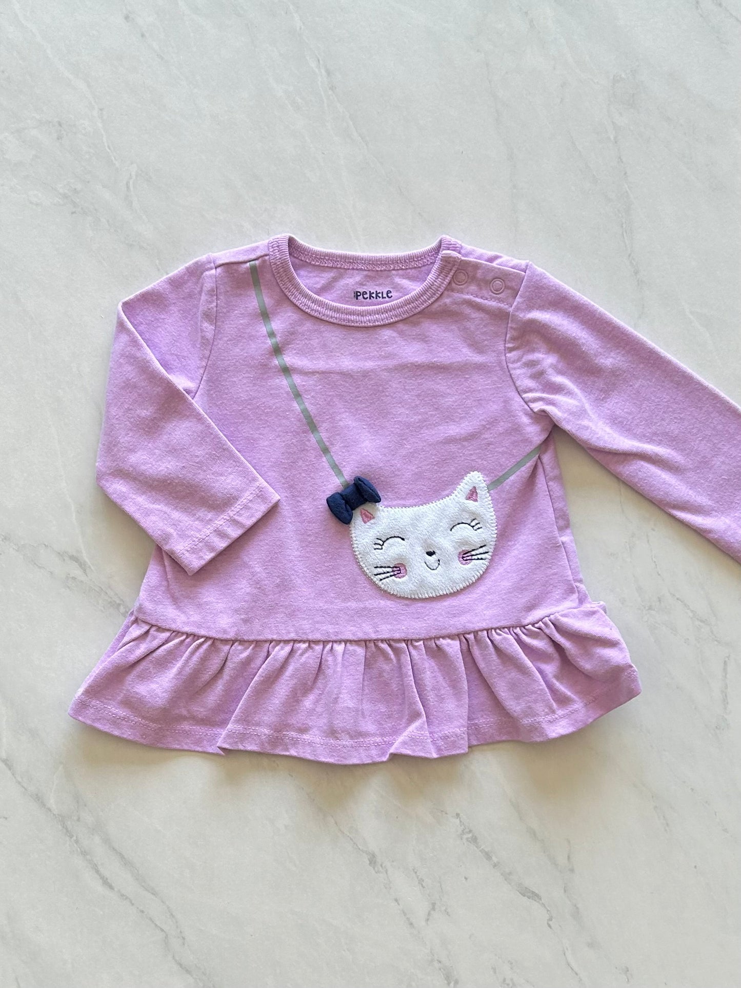 Chandail manches longues - Pekkle - 3 mois