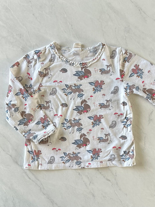 *Imparfait* Chandail manches longues - H&M - 3-4 ans