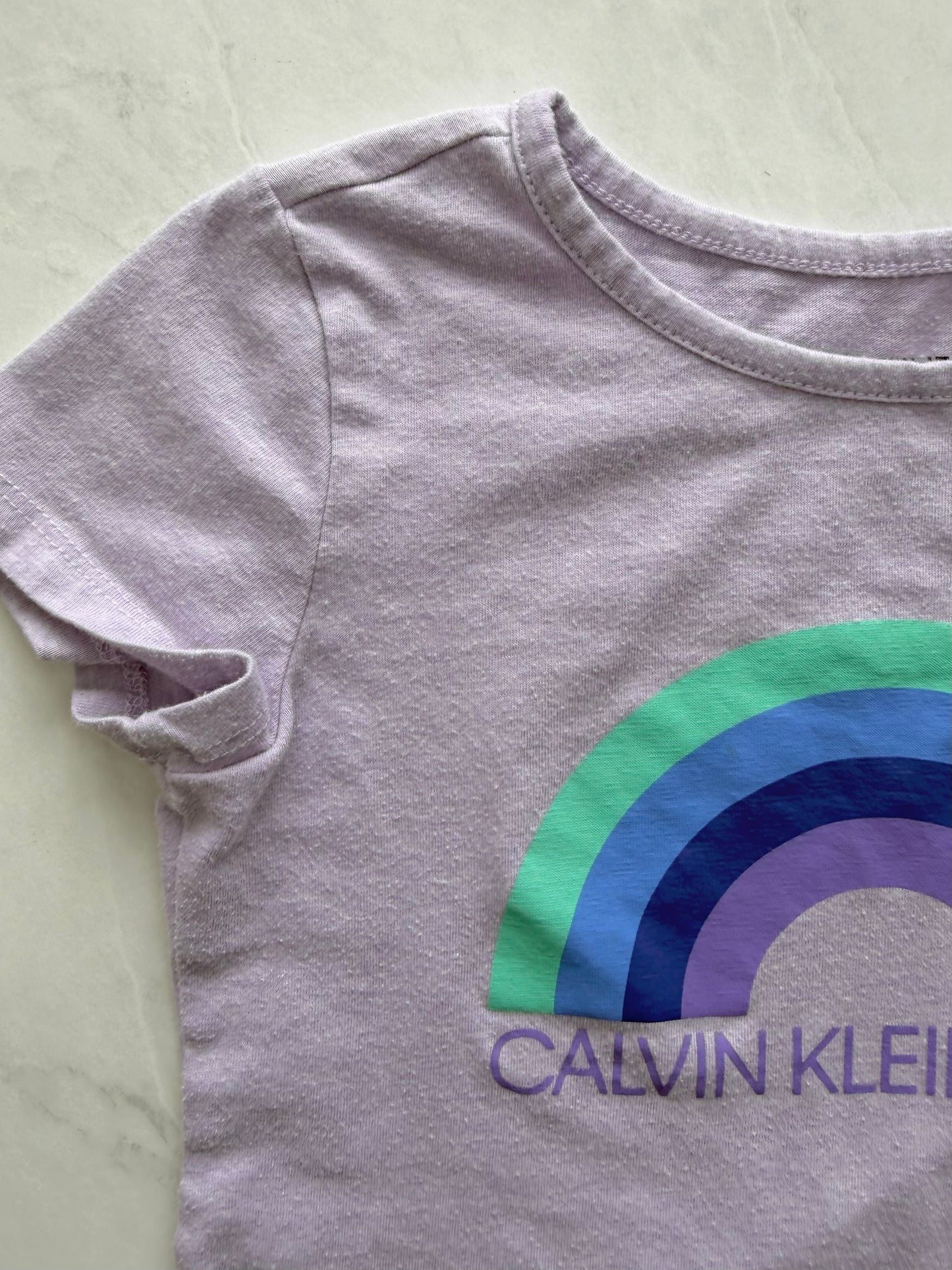 T-shirt - Calvin Klein - 7-8 ans (mousseux)