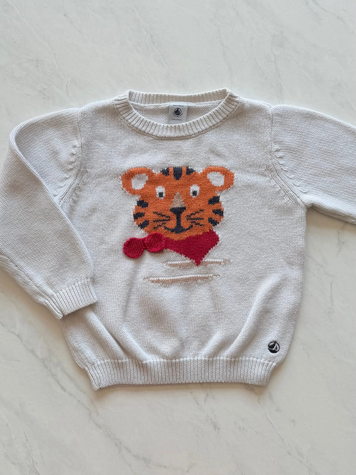 *Imparfait* Pull en mailles - Petit Bateau - 4 ans