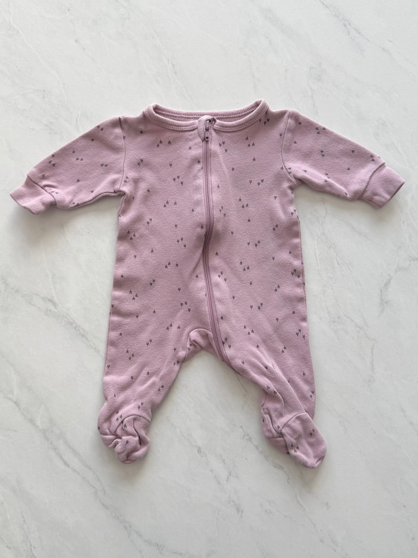 Pyjama à pattes - Tag - NB (légèrement mousseux)