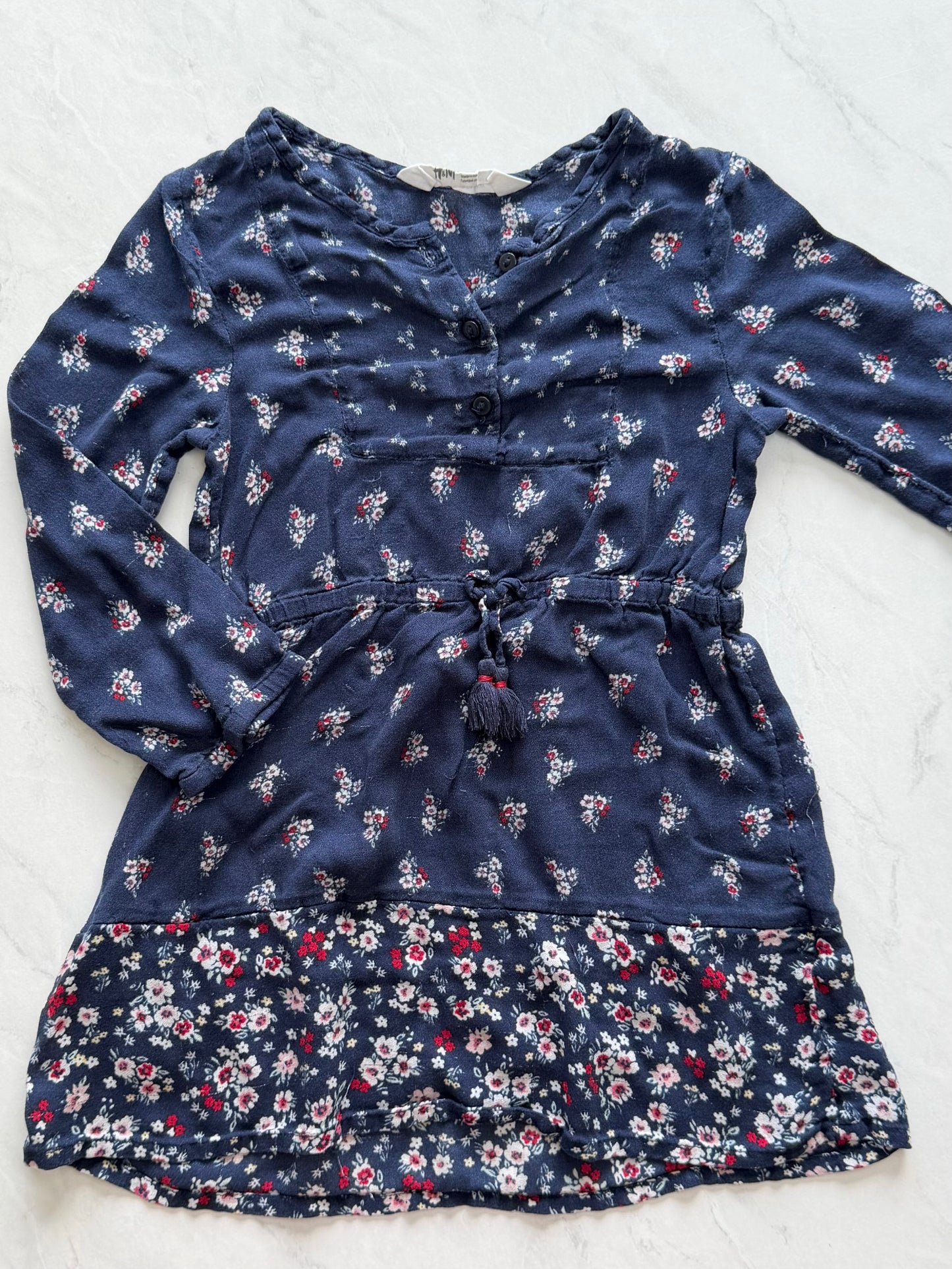 Robe manches longues - H&M - 3-4 ans
