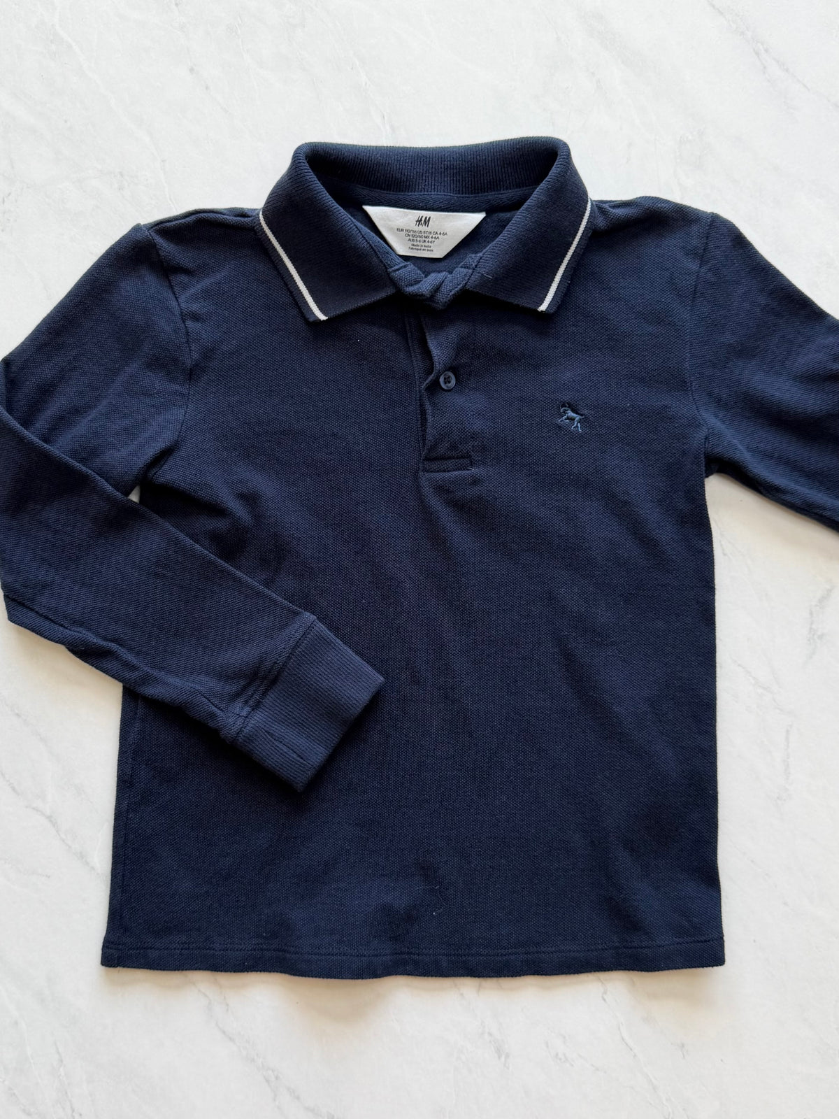 Polo manches longues - H&M - 4-6 ans