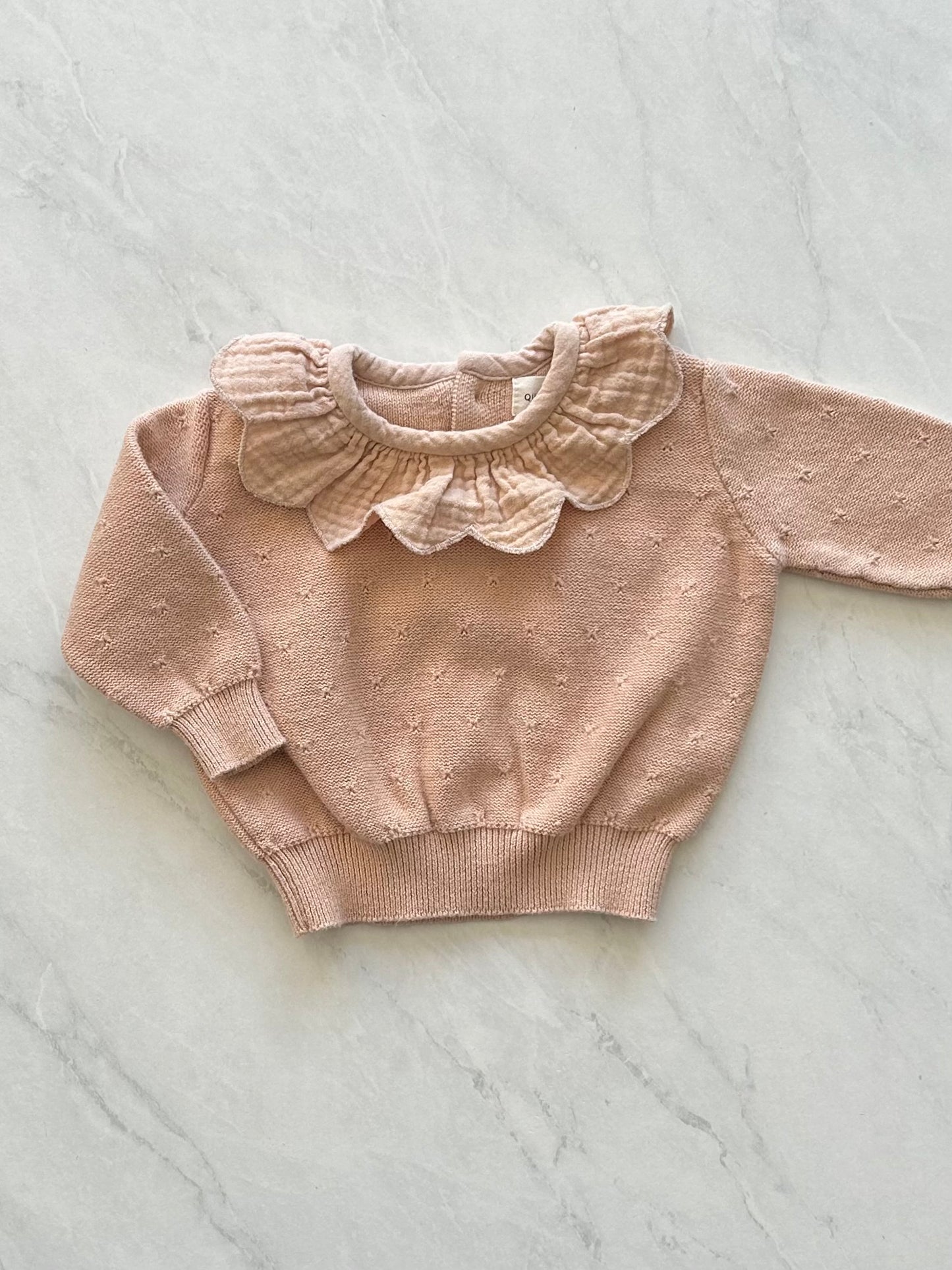 Pull en mailles - Quincy Mae - 0-3 mois