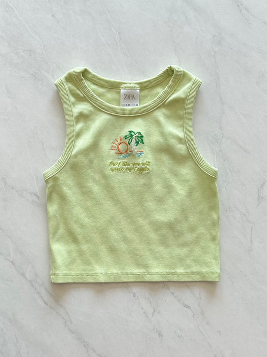 Camisole côtelé - Zara - 9-10 ans