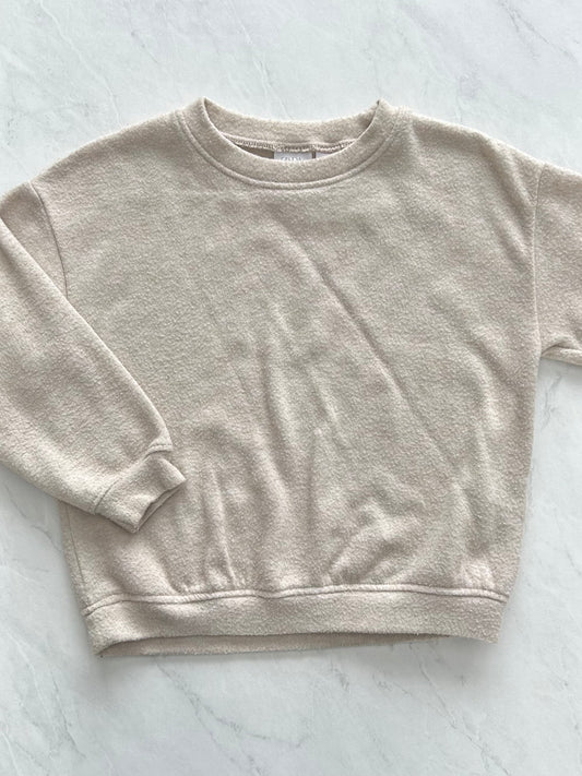 Pull en tissu doux - Zara - 4-5 ans (mousseux)