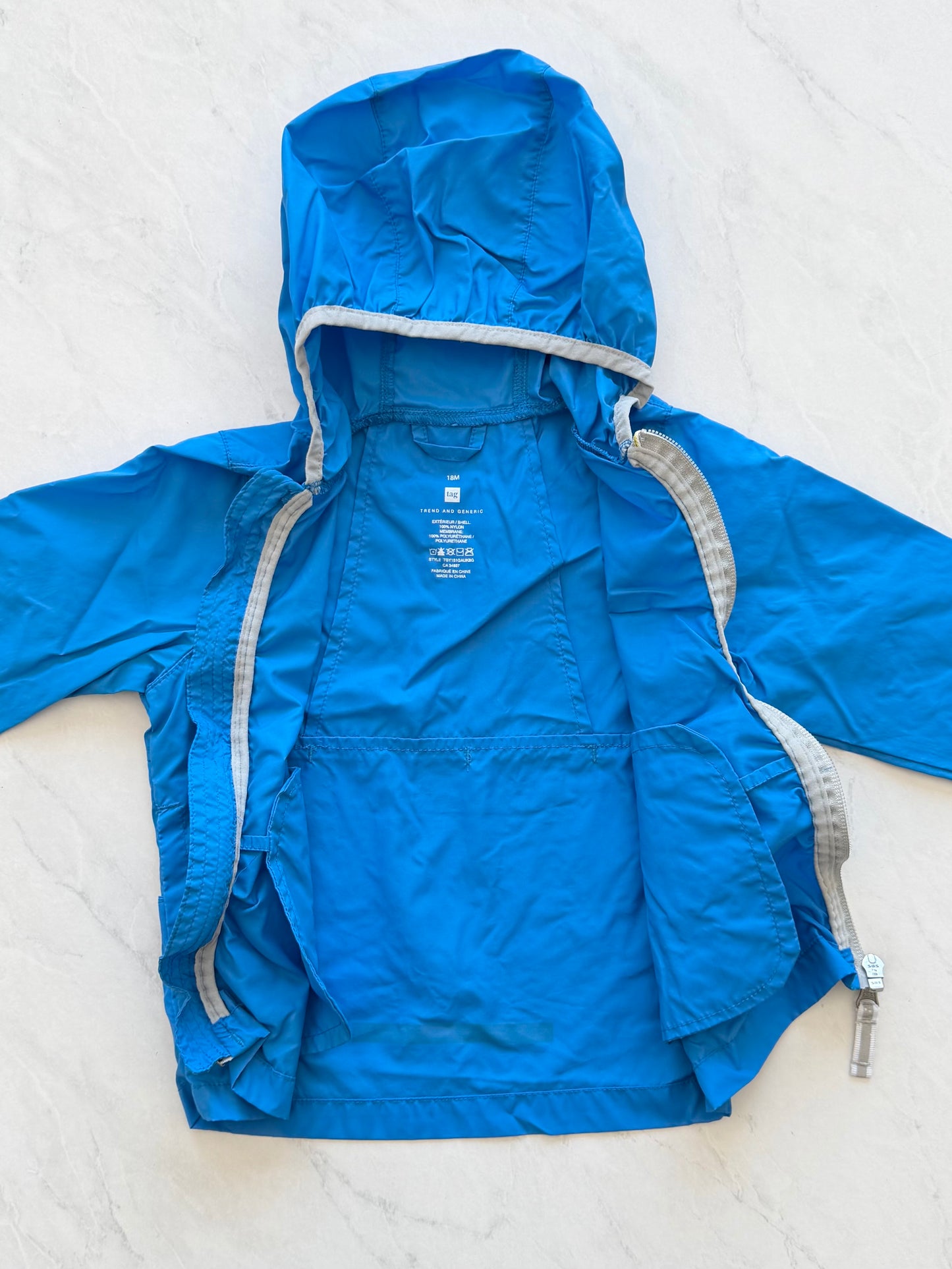Manteau coupe vent imperméable - Tag - 18 mois