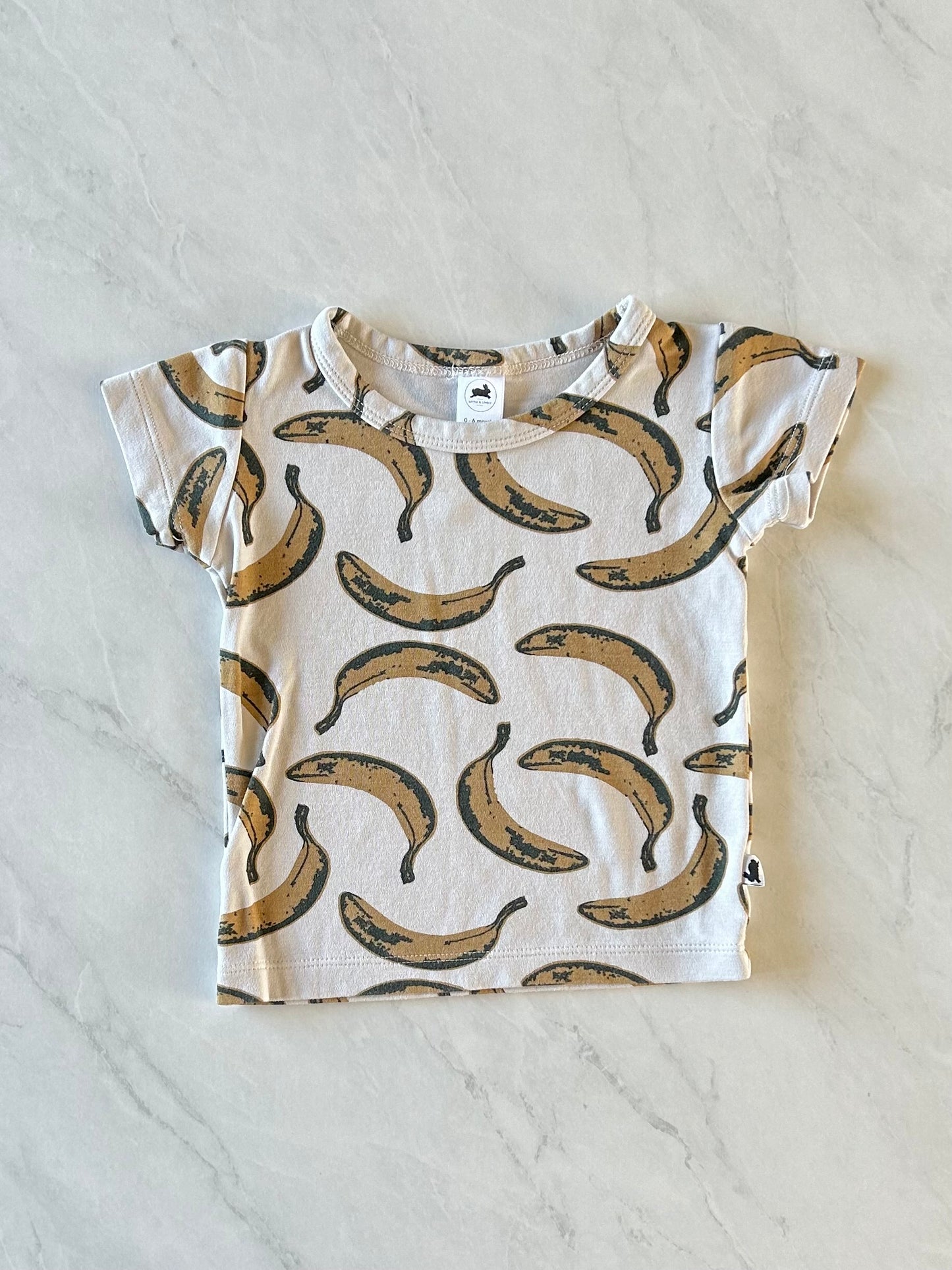 T-shirt en bambou - Little & Lively - 0-6 mois