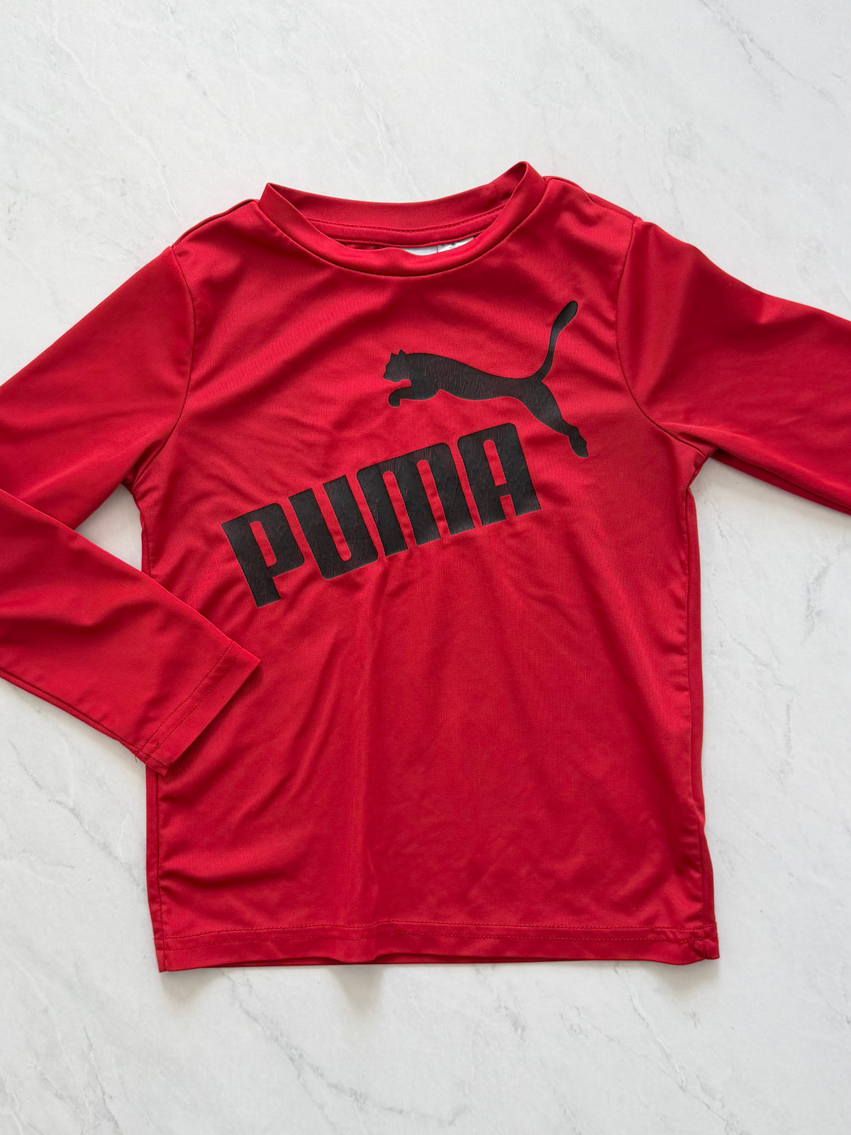 Chandail manches longues - Puma - 4 ans (logo craqué)