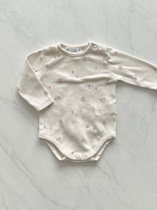 Cache couche côtelé - Zara - 1-3 mois