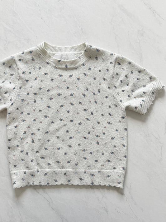 T-shirt en mailles - Zara - 6-7 ans