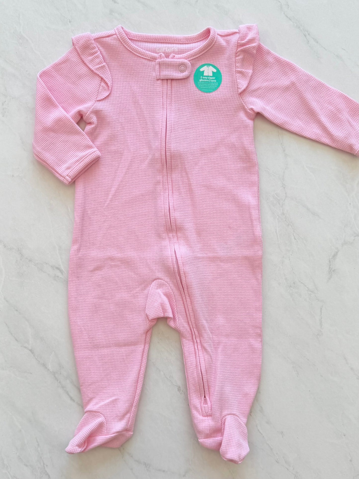 NEUF Pyjama en tissus gaufré - Carters - 3-6 mois