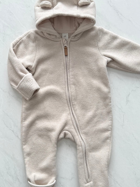 Manteau une pièce mi saison en polar - H&M - 4-6 mois