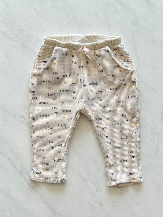 Pantalon gaufré - Zara - 12-18 mois