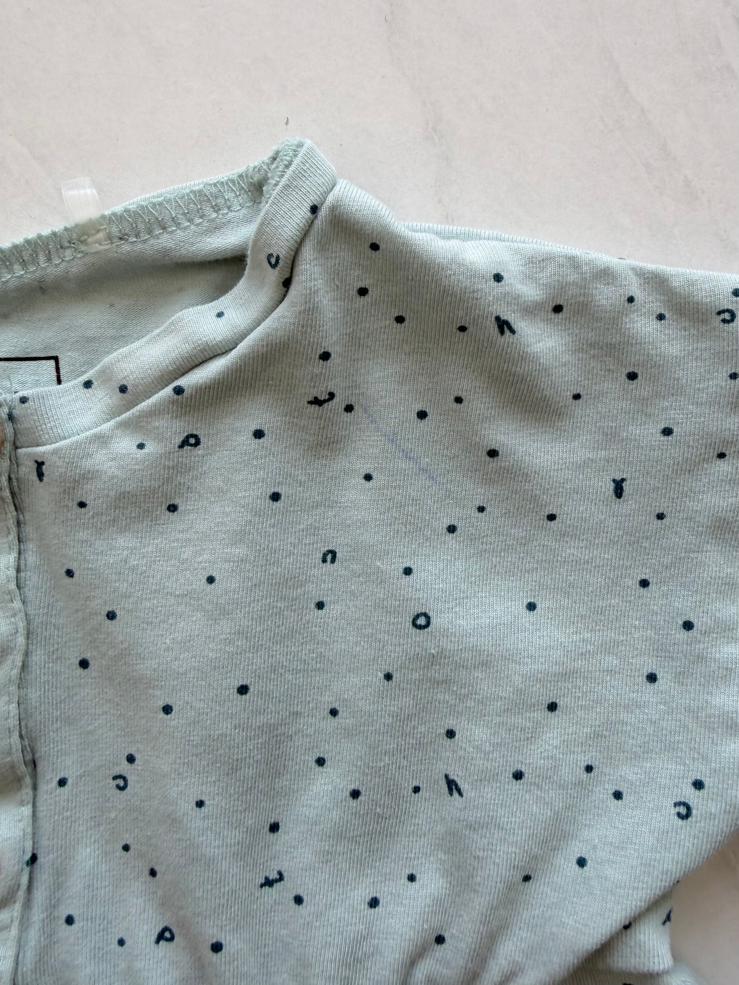 *Imparfait* Robe manches longues - Gagou bio - 3 mois